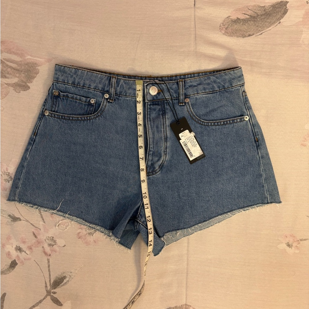 Gianni Bini Denim Shorts Sz 30 NWT | Gianni Bini Summer Mini Shorts | Denim - - Picture 4 of 9